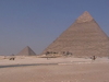 3 pyramídy pohromade Egypt