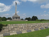 Pohľad na pamätník Pamätník na Slavíne/Pamatnik na Slavine