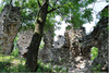 Pohľad na ruiny hradu Hrad Korlátka/Hrad Korlatka