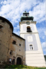 Pohľad na vežu zámku Starý zámok v Banskej Štiavnici/Stary zamok v Banskej Stiavnici