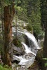 Pohľad na vodopády Vodopády Studeného potoka/Vodopady Studeneho potoka