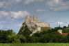 Pohľad na hrad Hrad Beckov