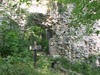 Pohľad na ruiny hradu Muránsky hrad/Muransky hrad