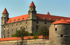 Pohľad na hrad Hrad Bratislava