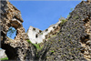 Pohľad na ruiny hradu Hrad Lietava