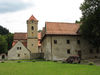 Pohľad na kláštor Kostol a kláštor kartuziánov – Červený Kláštor/Kostol a klastor kartuzianov - Cerveny Klastor