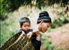 Žena s dieťaťom Laos
